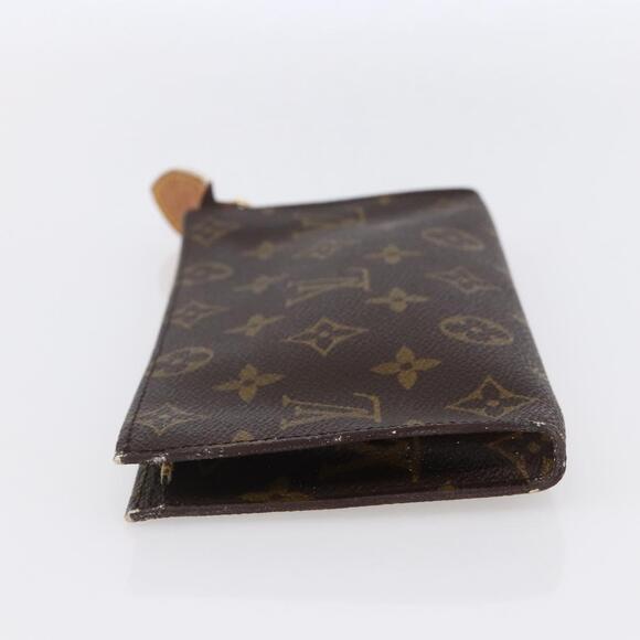 LOUIS VUITTON Monogram Bucket GM Accessory Pouch Vintage LV Auth 148369